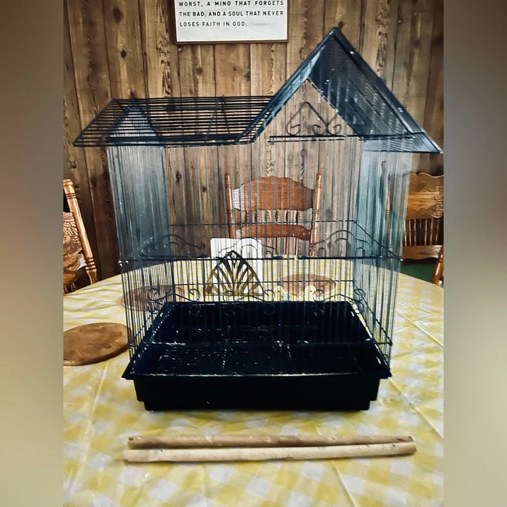 You & Me Parakeet Ranch House Cage